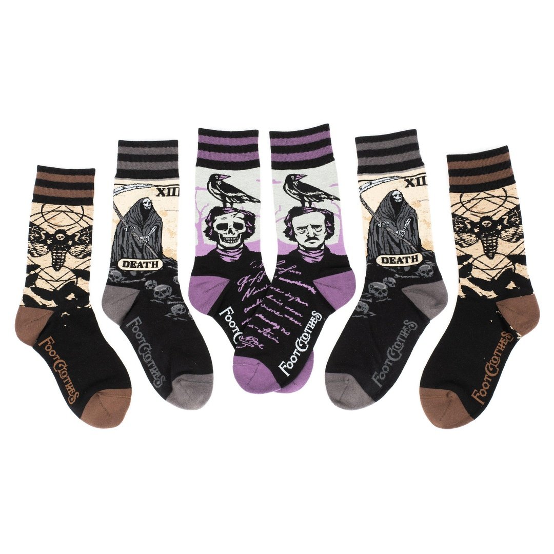 Dark Soles: Goth Crew Sock Pack | 3 Designs - ResirWrecked Costumes