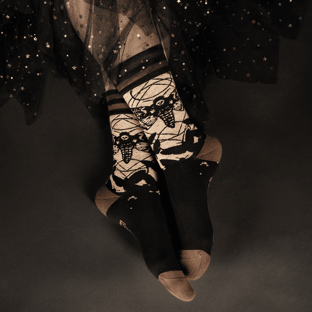 Dark Soles: Goth Crew Sock Pack | 3 Designs - ResirWrecked Costumes