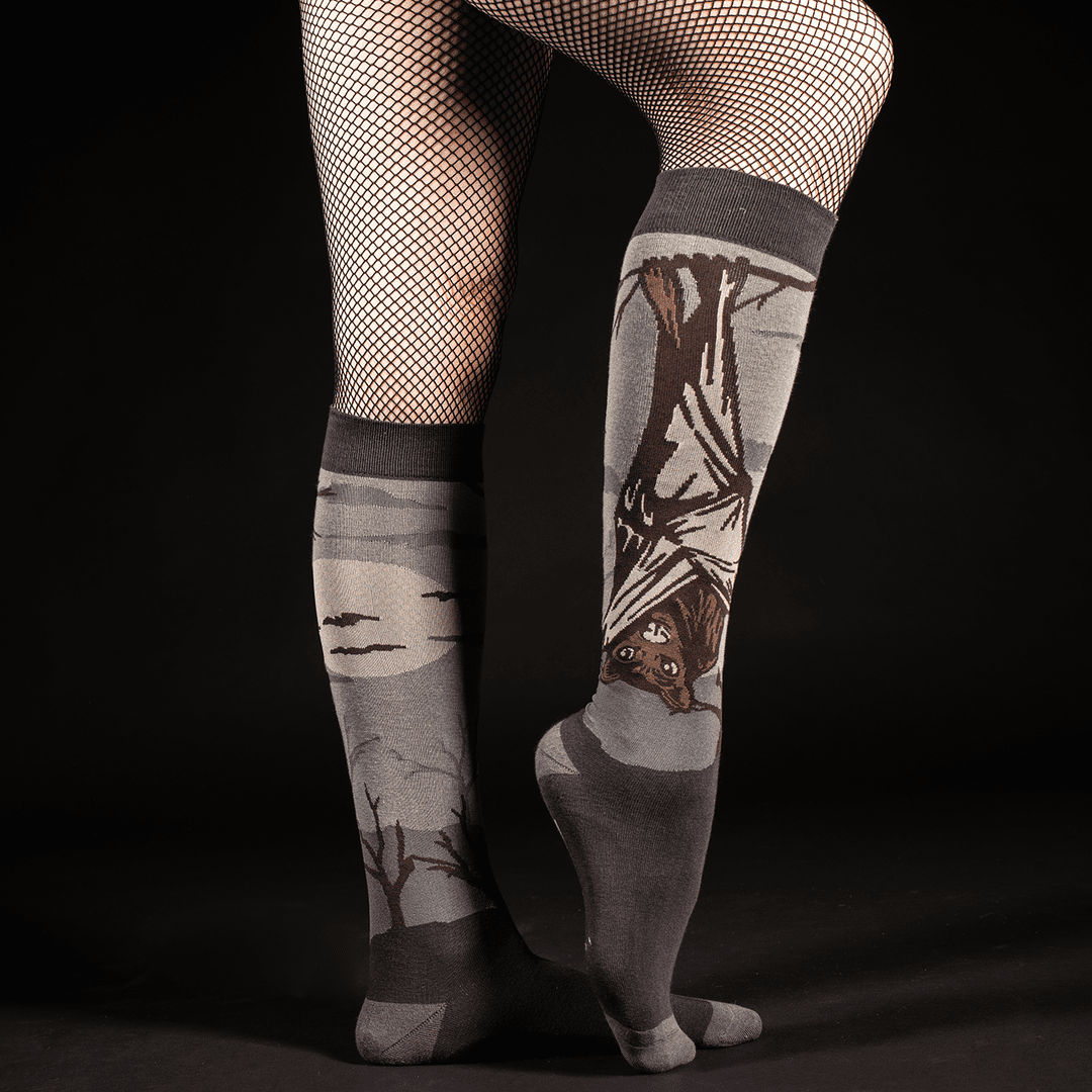Bat Knee High Socks - ResirWrecked Costumes