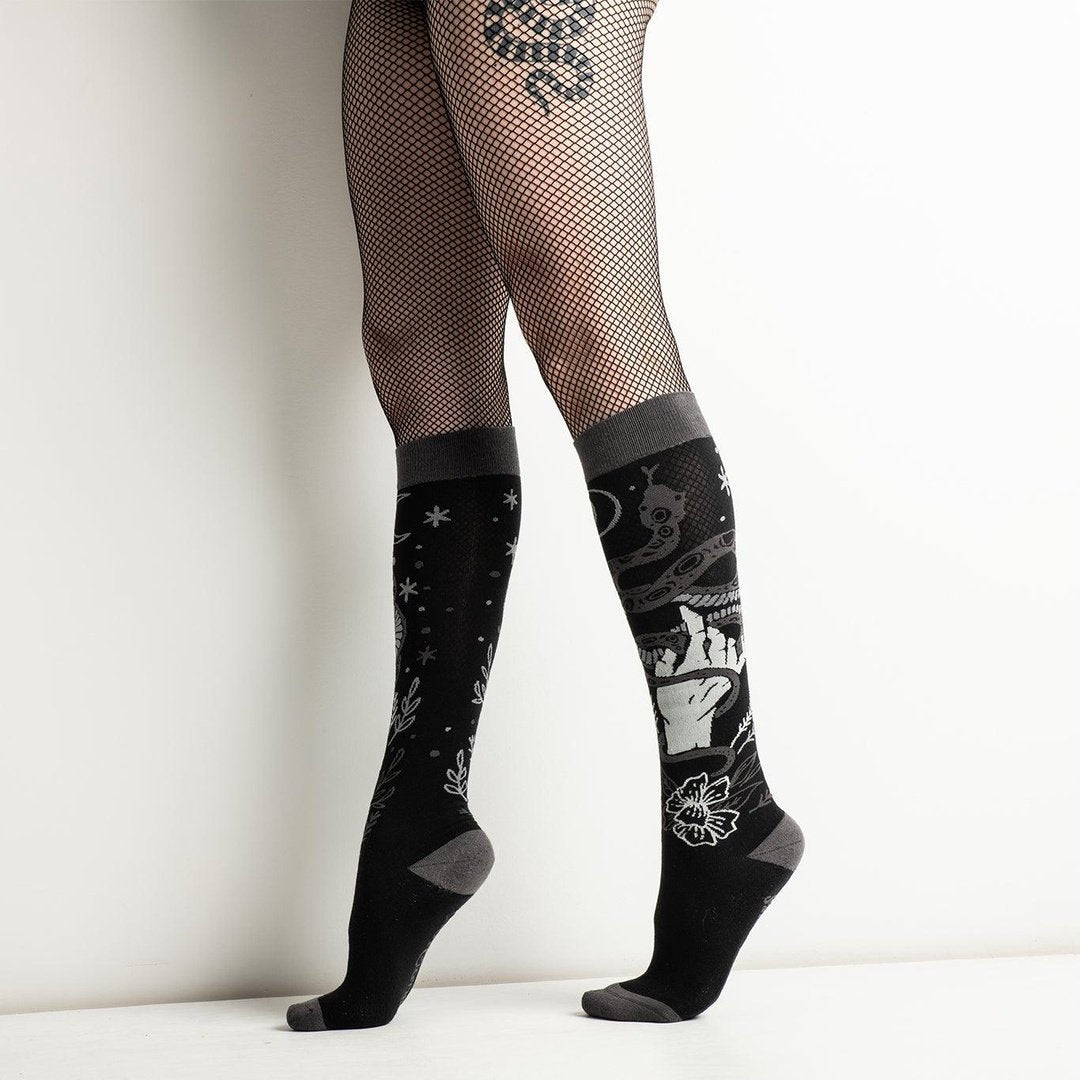 Serpentine Witch Knee Highs - ResirWrecked Costumes