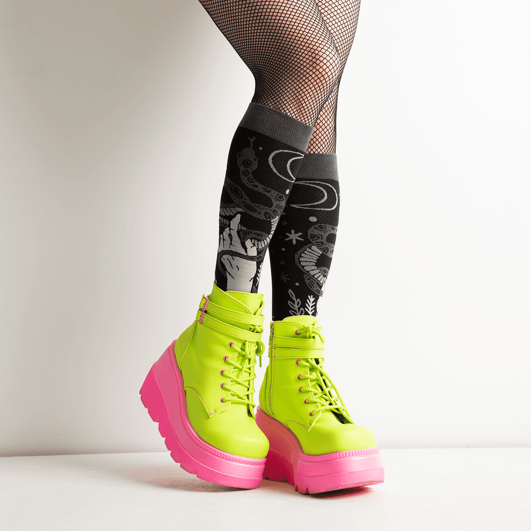 Serpentine Witch Knee Highs - ResirWrecked Costumes