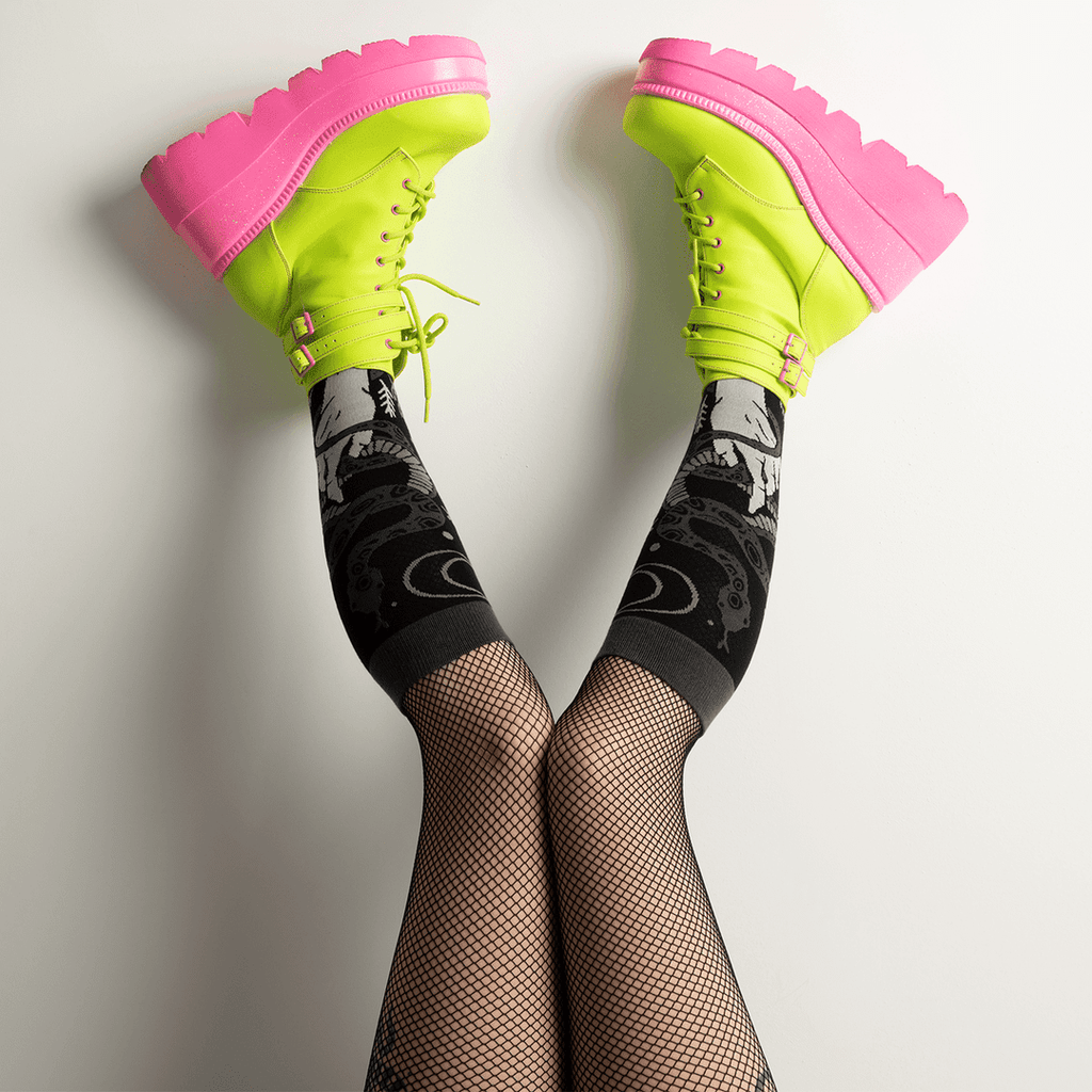 Serpentine Witch Knee Highs - ResirWrecked Costumes