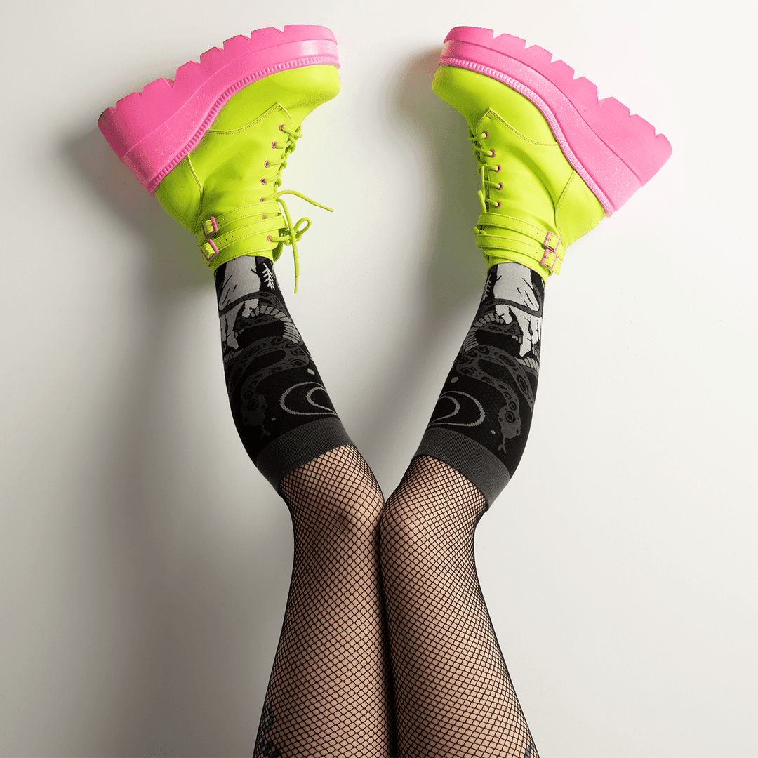 Serpentine Witch Knee Highs - ResirWrecked Costumes