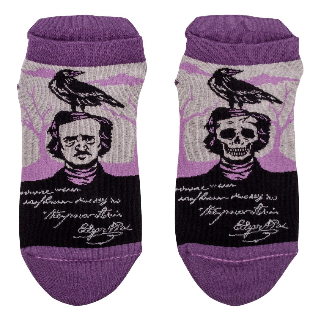 The Raven Poe Ankle Socks - ResirWrecked Costumes