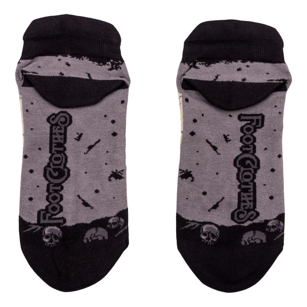 Death Tarot Card Ankle Socks - ResirWrecked Costumes