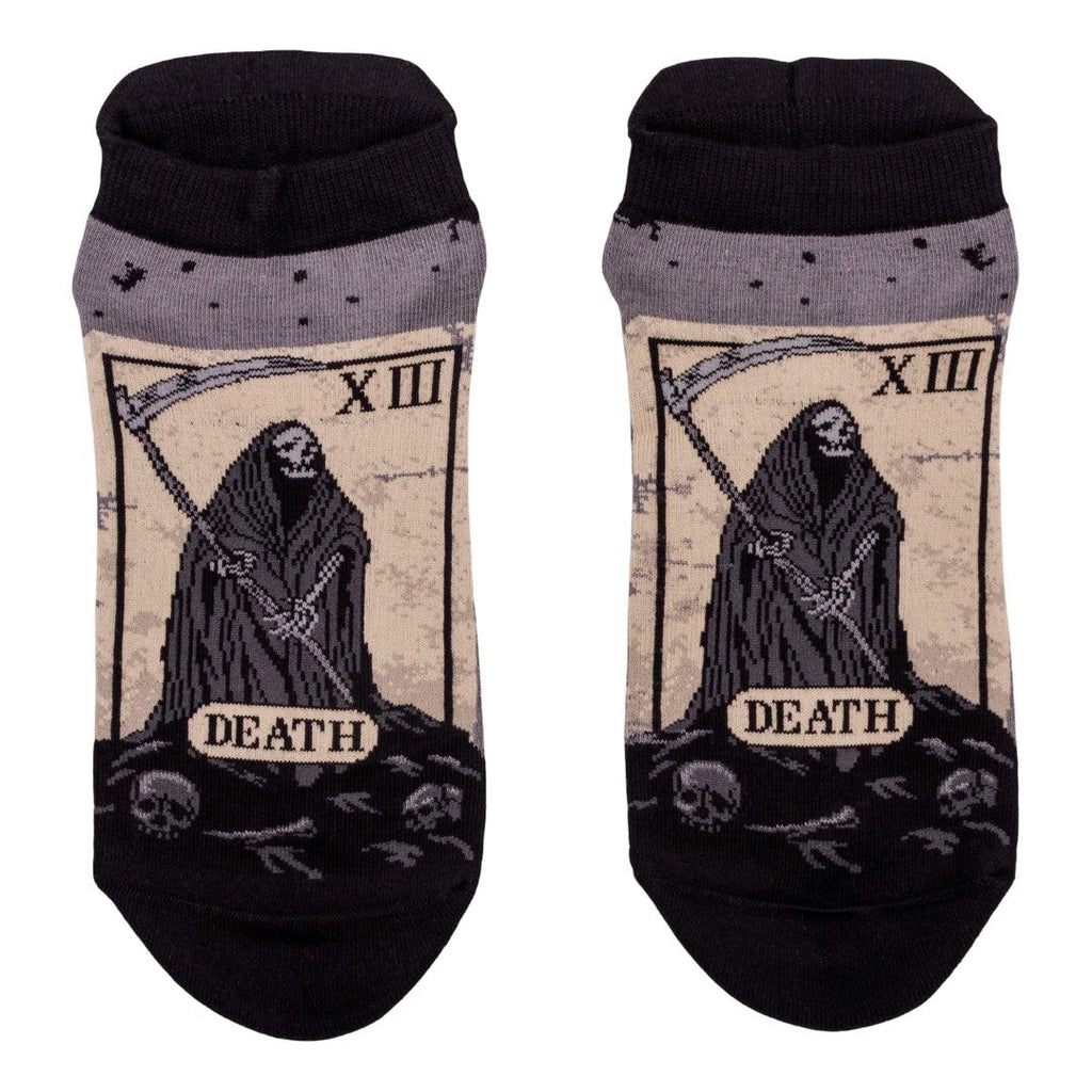 Death Tarot Card Ankle Socks - ResirWrecked Costumes