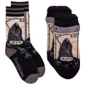 Death Tarot Card ankle and crew sock pack.