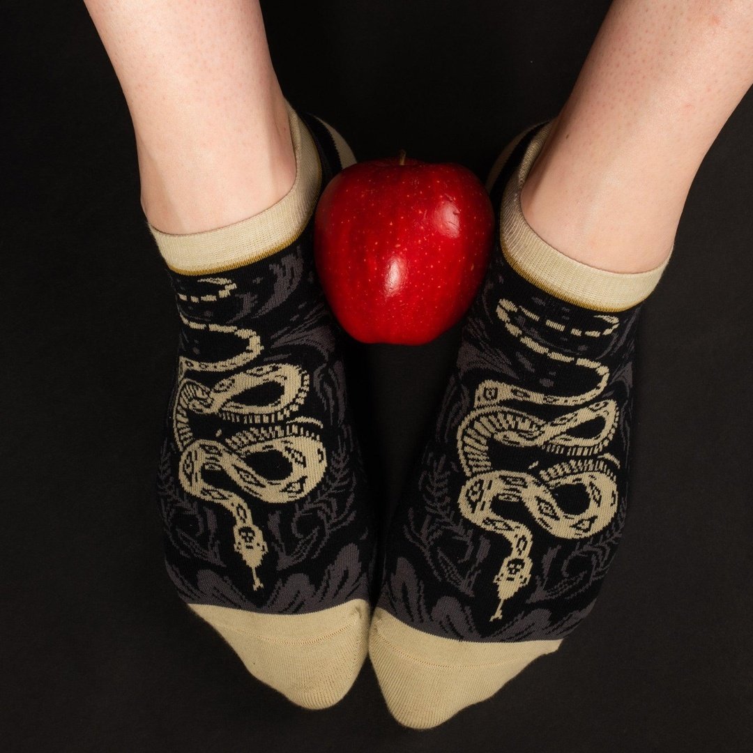 Danger Noodle Snake Ankle Socks - ResirWrecked Costumes