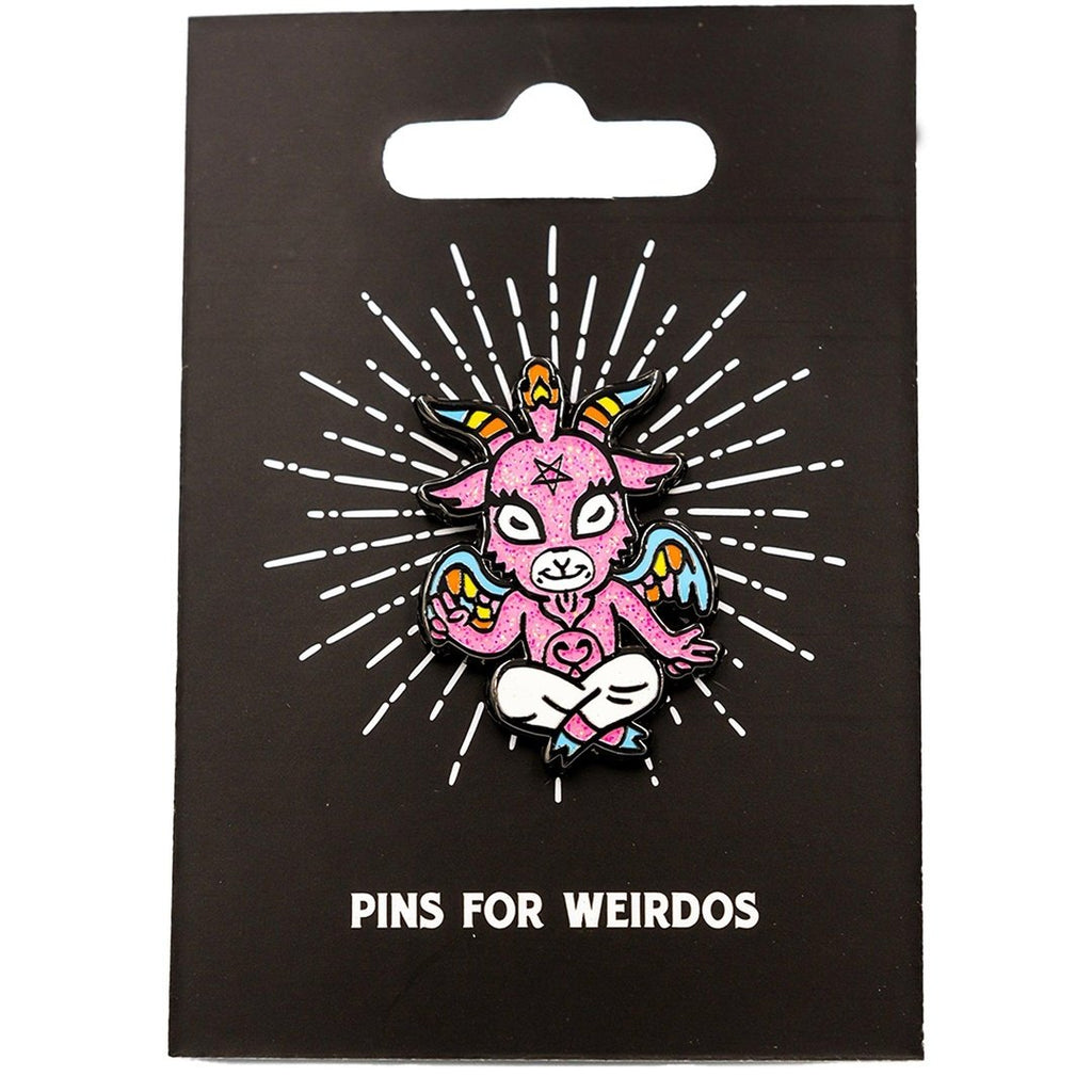 Cute and Baby Baphomet Socks and Pins Gift Pack - ResirWrecked Costumes