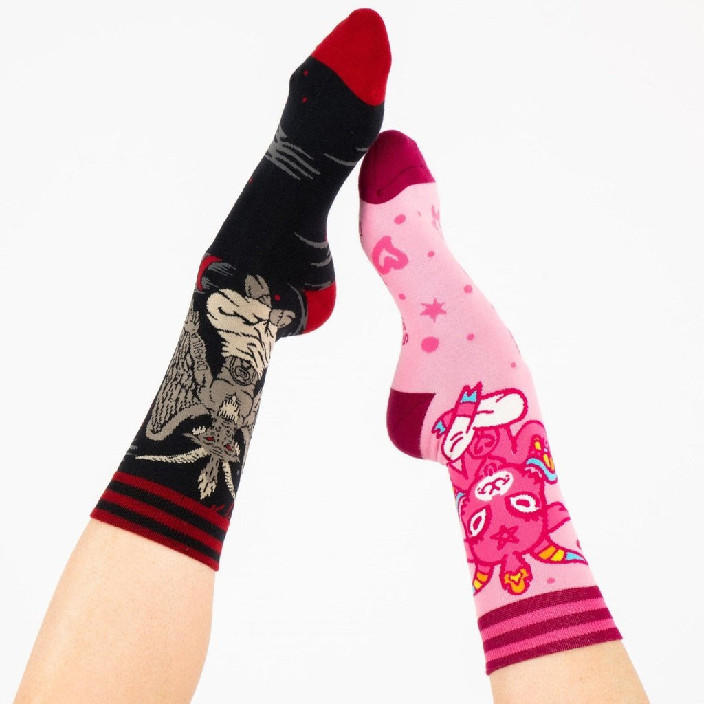 Baphomets Crew Sock Pack | 3 Designs - ResirWrecked Costumes