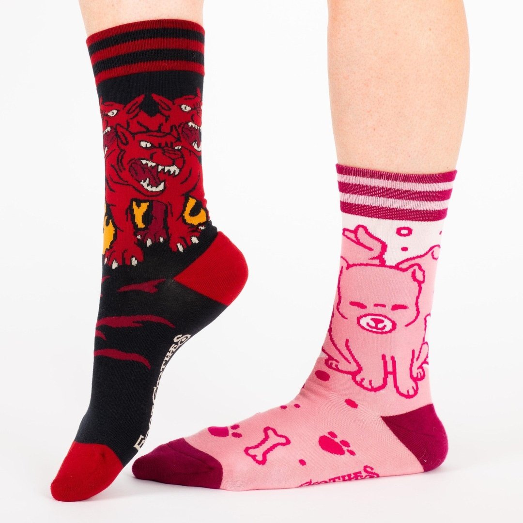 Cute Cerberus Crew Socks - ResirWrecked Costumes