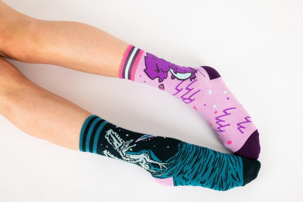 Evil AF Dragon Crew Socks - ResirWrecked Costumes