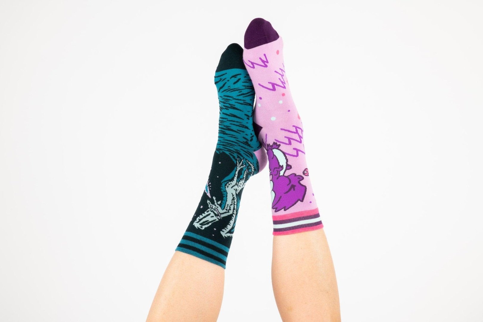 Evil AF Dragon Crew Socks - ResirWrecked Costumes