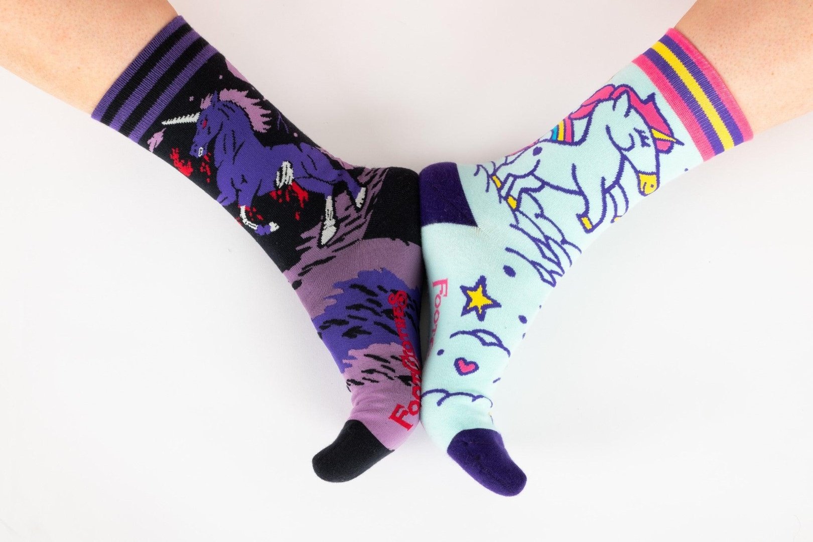 Evil AF Unicorn Crew Socks - ResirWrecked Costumes
