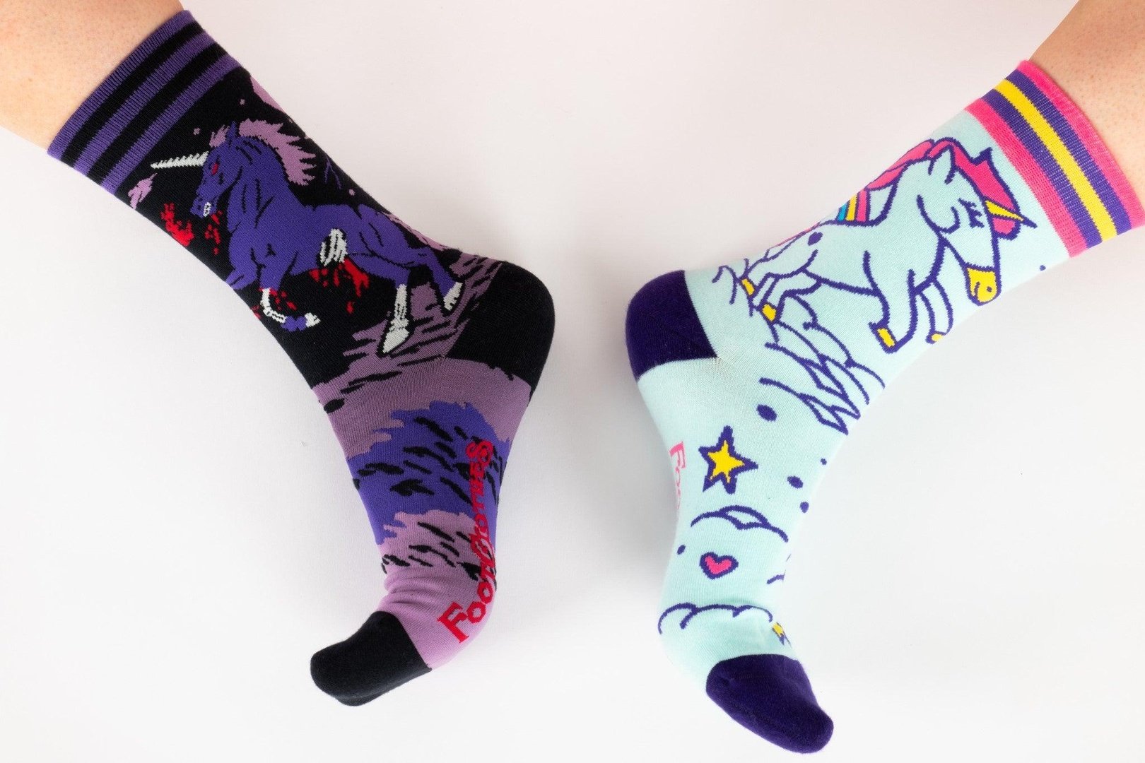 Evil AF Unicorn Crew Socks - ResirWrecked Costumes