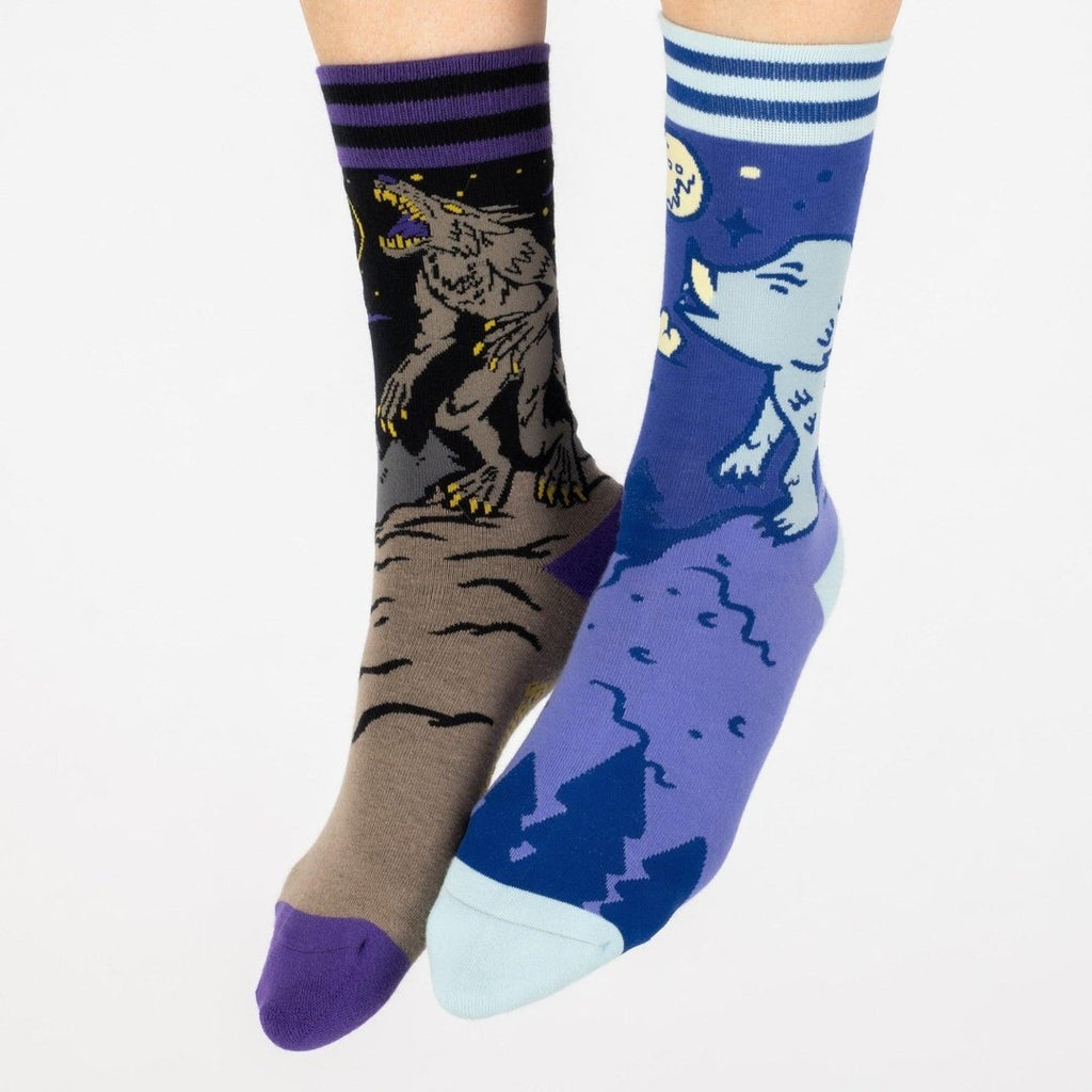 Evil AF Werewolf Crew Socks - ResirWrecked Costumes