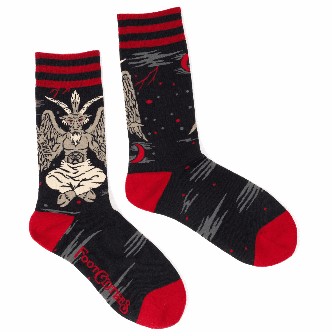 Evil AF Mythical Creatures Crew Sock Pack | 4 Designs - ResirWrecked Costumes