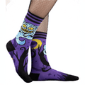 Cheshire Cat crew socks.