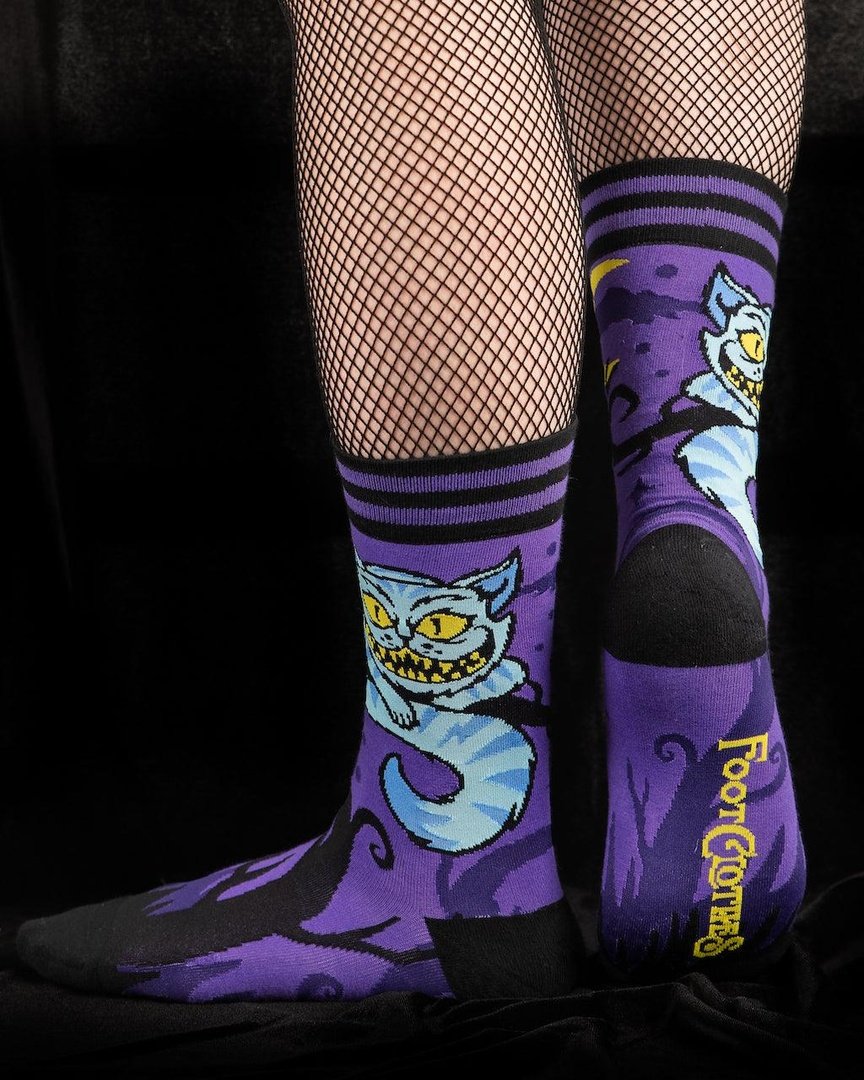 Cheshire Cat Crew Socks - ResirWrecked Costumes