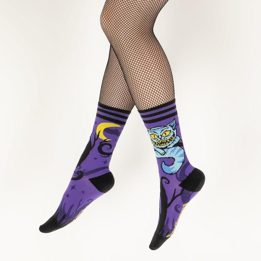 Cheshire Cat Crew Socks - ResirWrecked Costumes