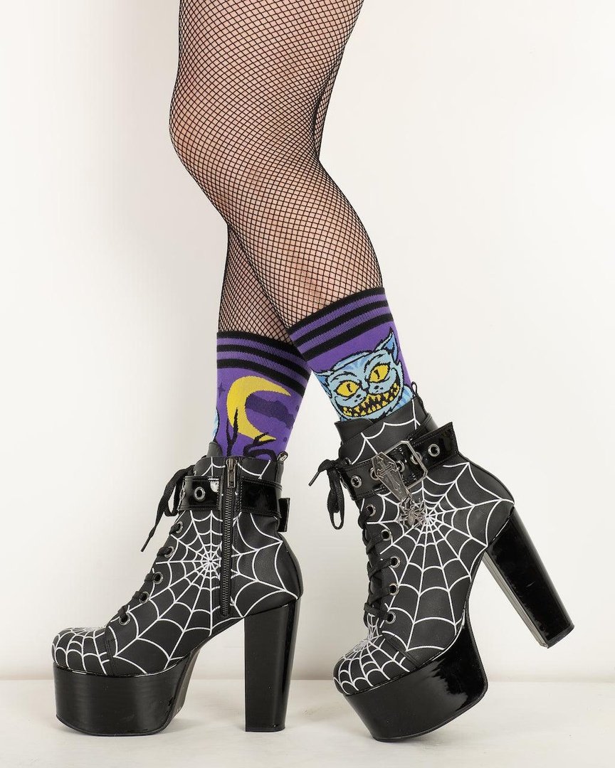 Cheshire Cat Crew Socks - ResirWrecked Costumes