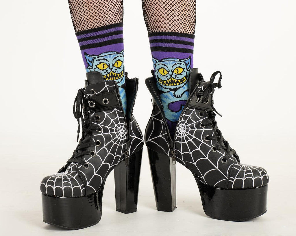 Cheshire Cat Crew Socks - ResirWrecked Costumes