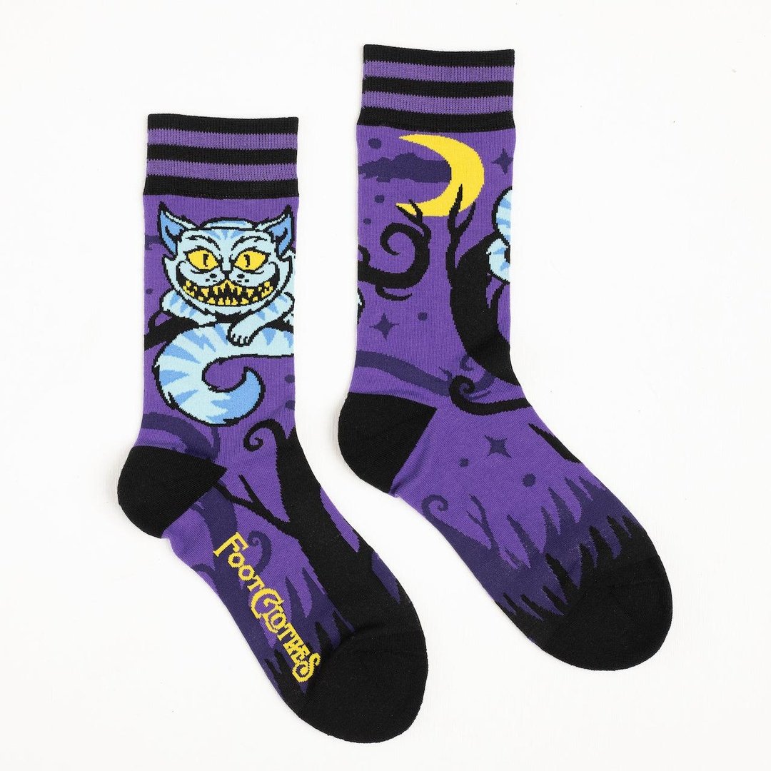 Cheshire Cat Crew Socks - ResirWrecked Costumes