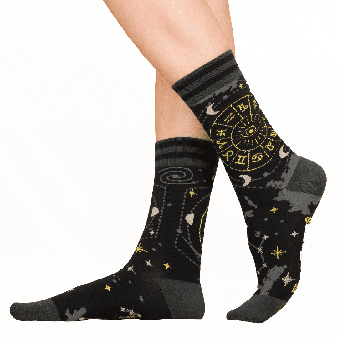 Astrology crew socks.