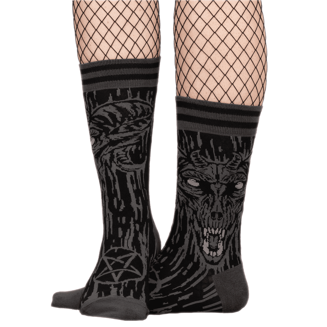 Demon crew socks.