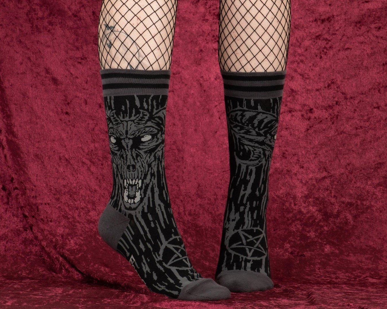 Demon Crew Socks - ResirWrecked Costumes