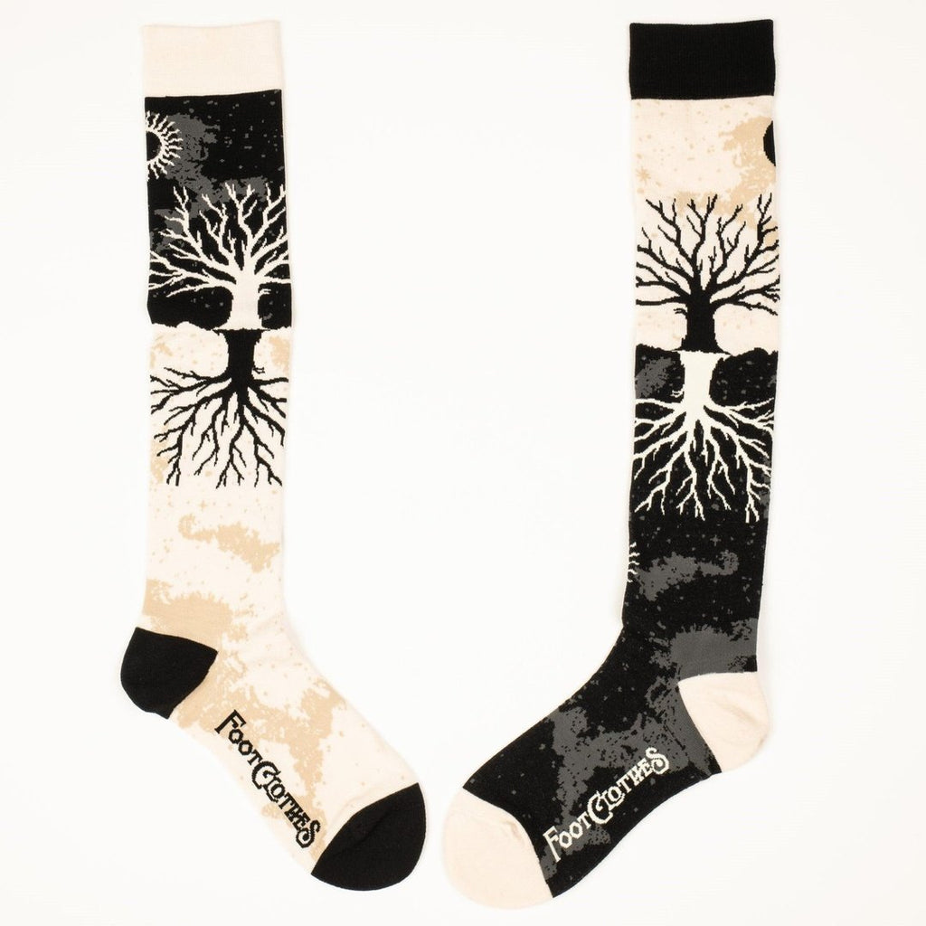 As Above So Below Tree Knee High Socks - ResirWrecked Costumes