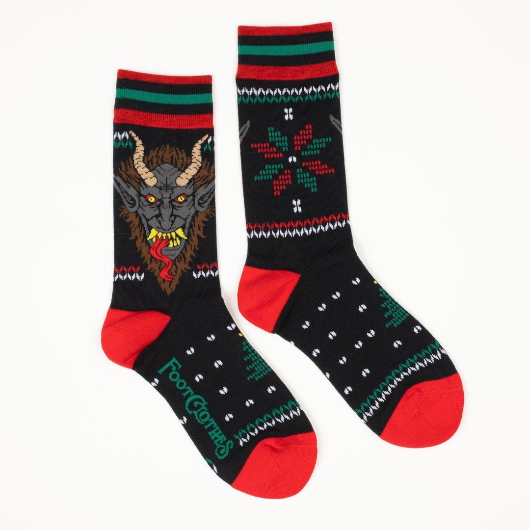 Krampus Sweater Crew Socks - ResirWrecked Costumes