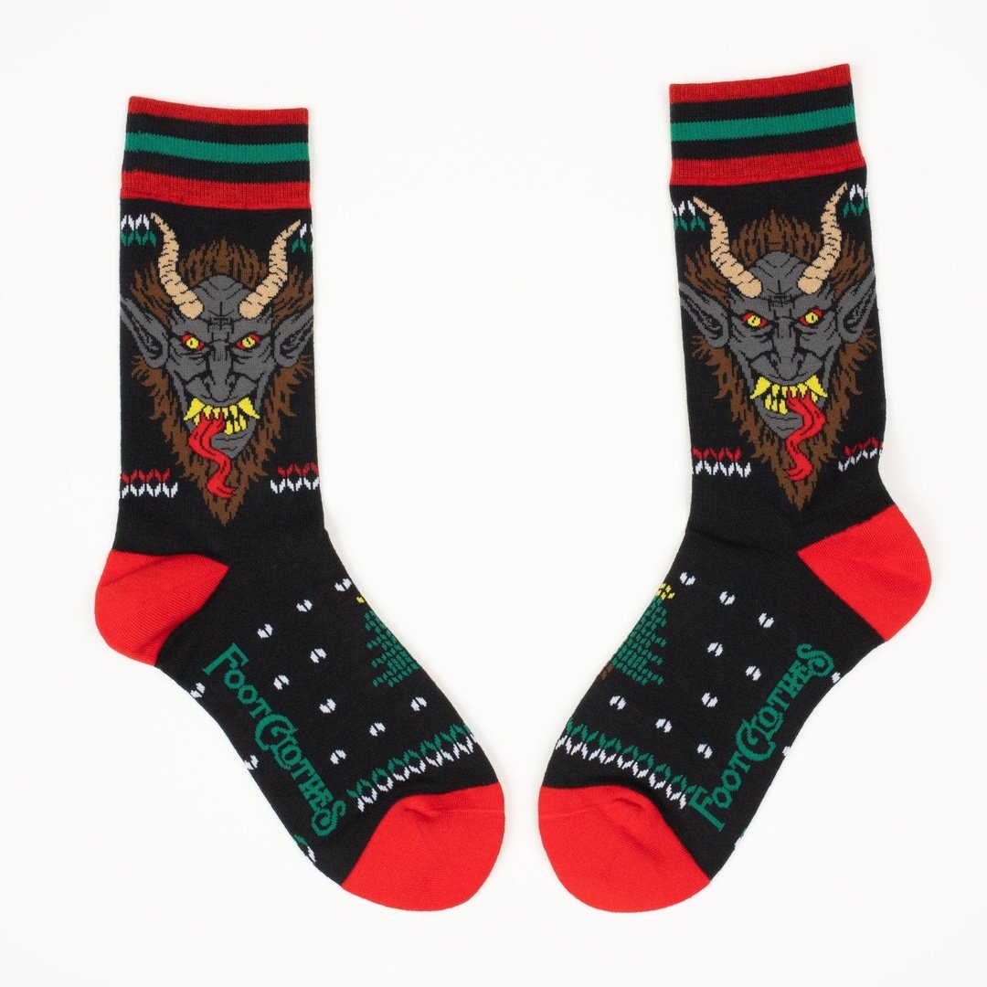 Krampus Sweater Crew Socks - ResirWrecked Costumes
