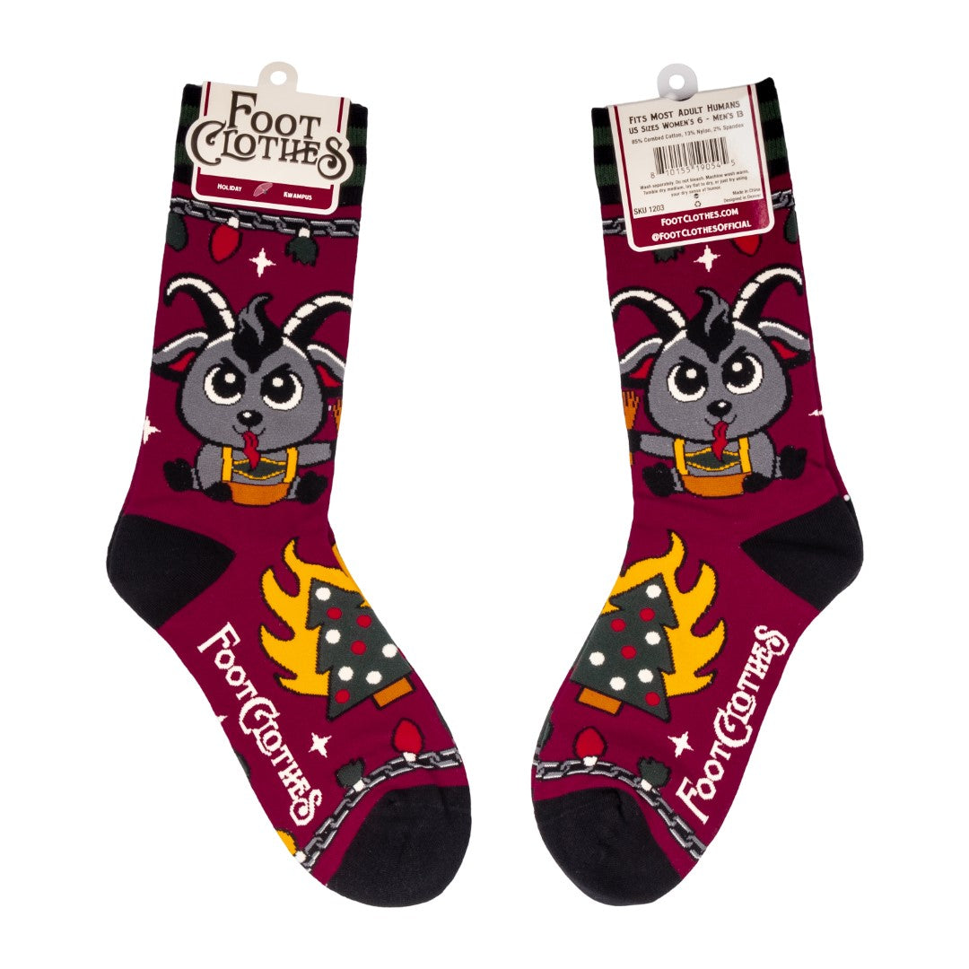 Kwampus Holiday Crew Socks - ResirWrecked Costumes