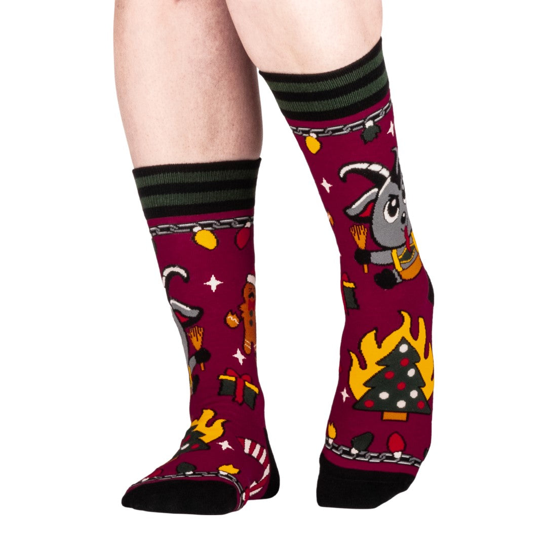 Kwampus Holiday Crew Socks - ResirWrecked Costumes