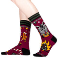 Kwampus holiday crew socks.