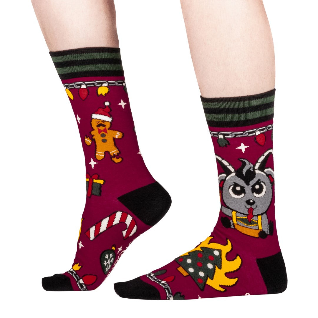 Kwampus Holiday Crew Socks - ResirWrecked Costumes