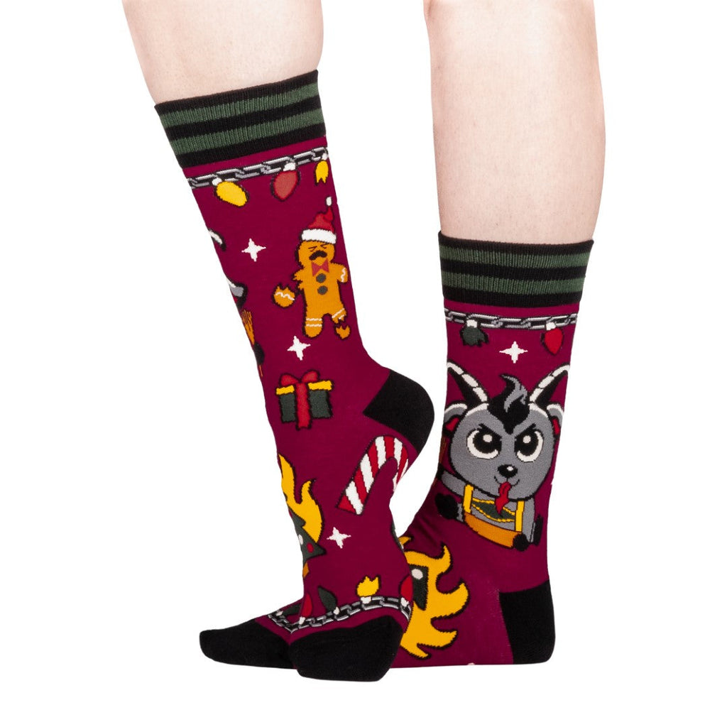 Kwampus Holiday Crew Socks - ResirWrecked Costumes
