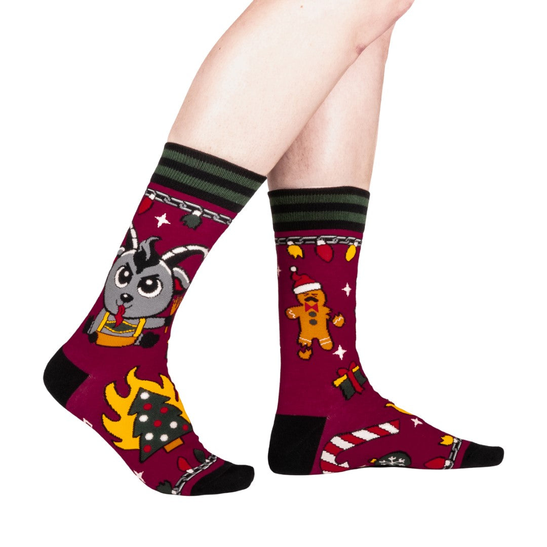 Kwampus Holiday Crew Socks - ResirWrecked Costumes