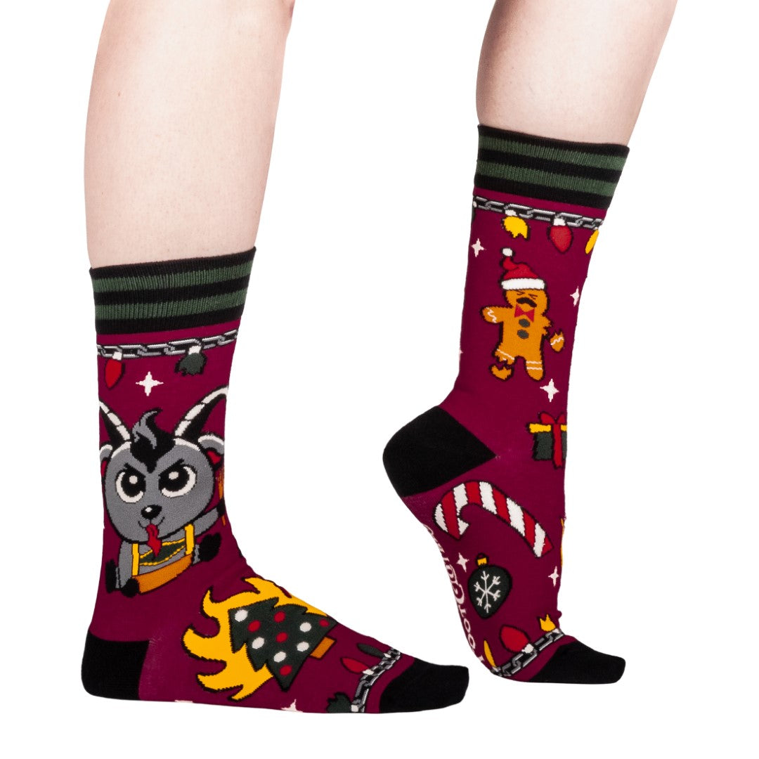 Kwampus Holiday Crew Socks - ResirWrecked Costumes