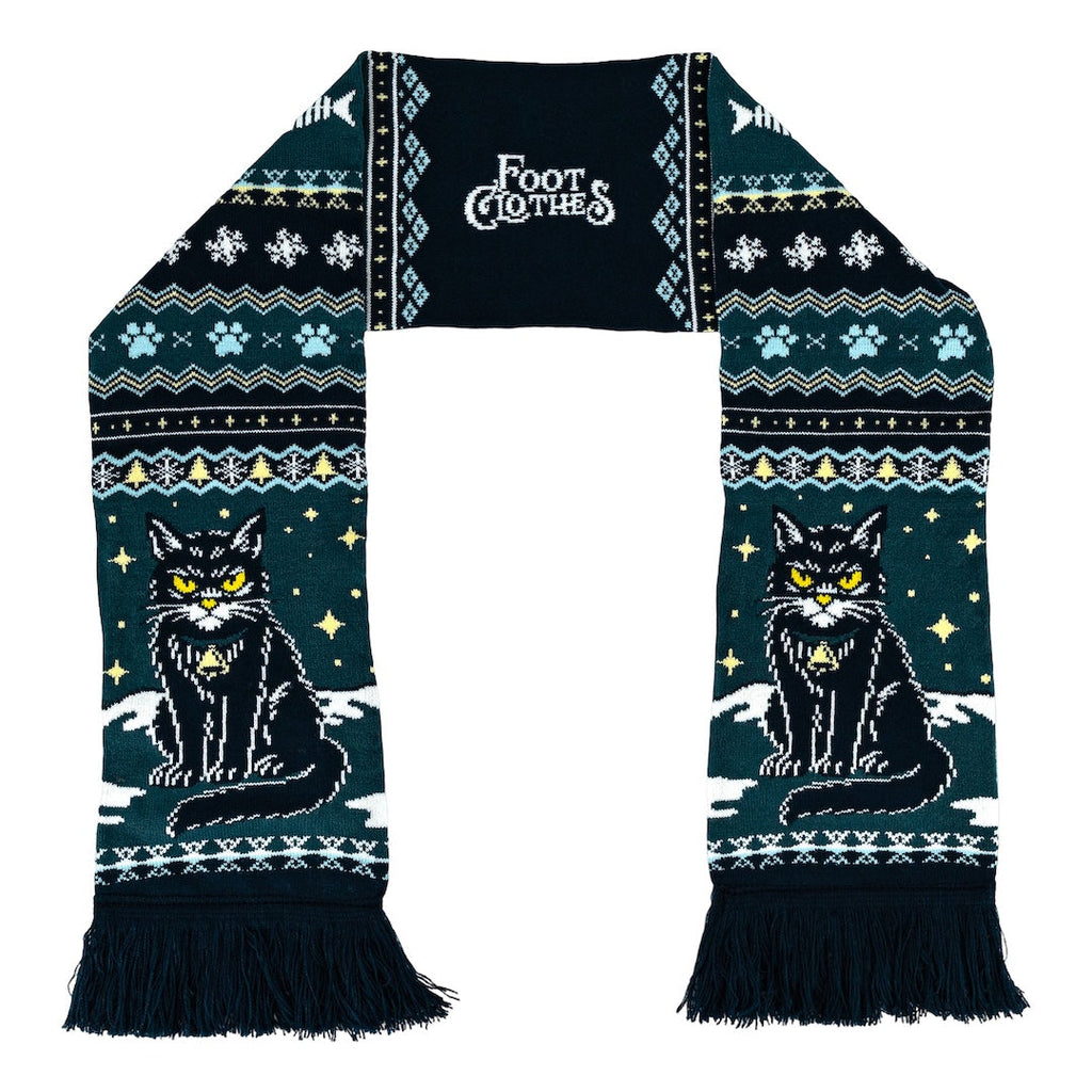 LIMITED Yule Cat Holiday Scarf - ResirWrecked Costumes