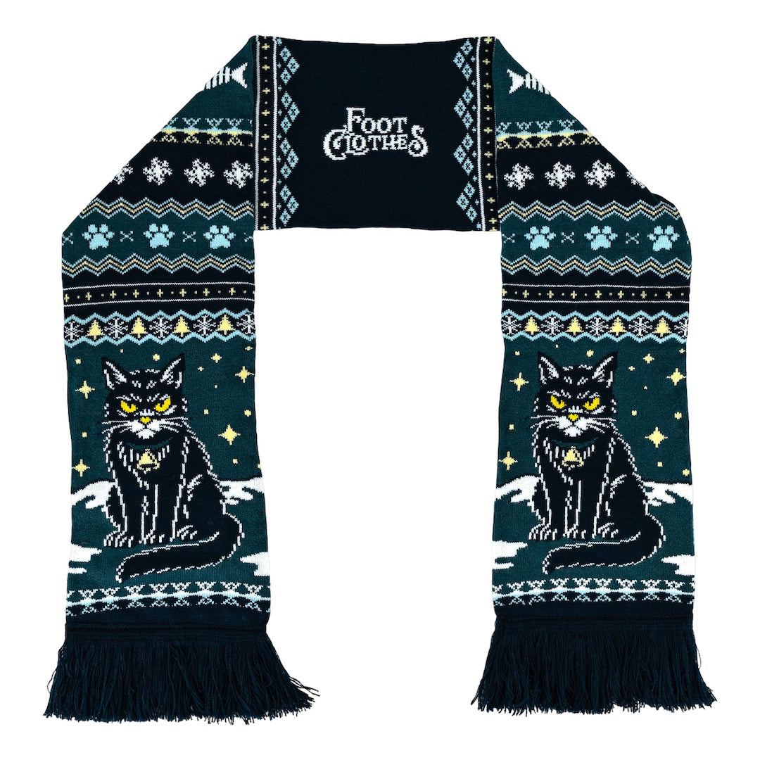 LIMITED Yule Cat Holiday Scarf - ResirWrecked Costumes