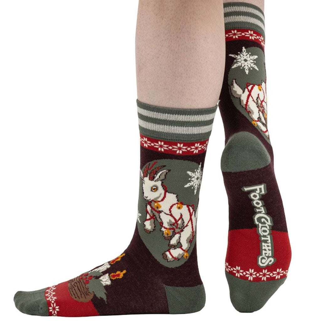 Yule Goat Crew Socks - ResirWrecked Costumes