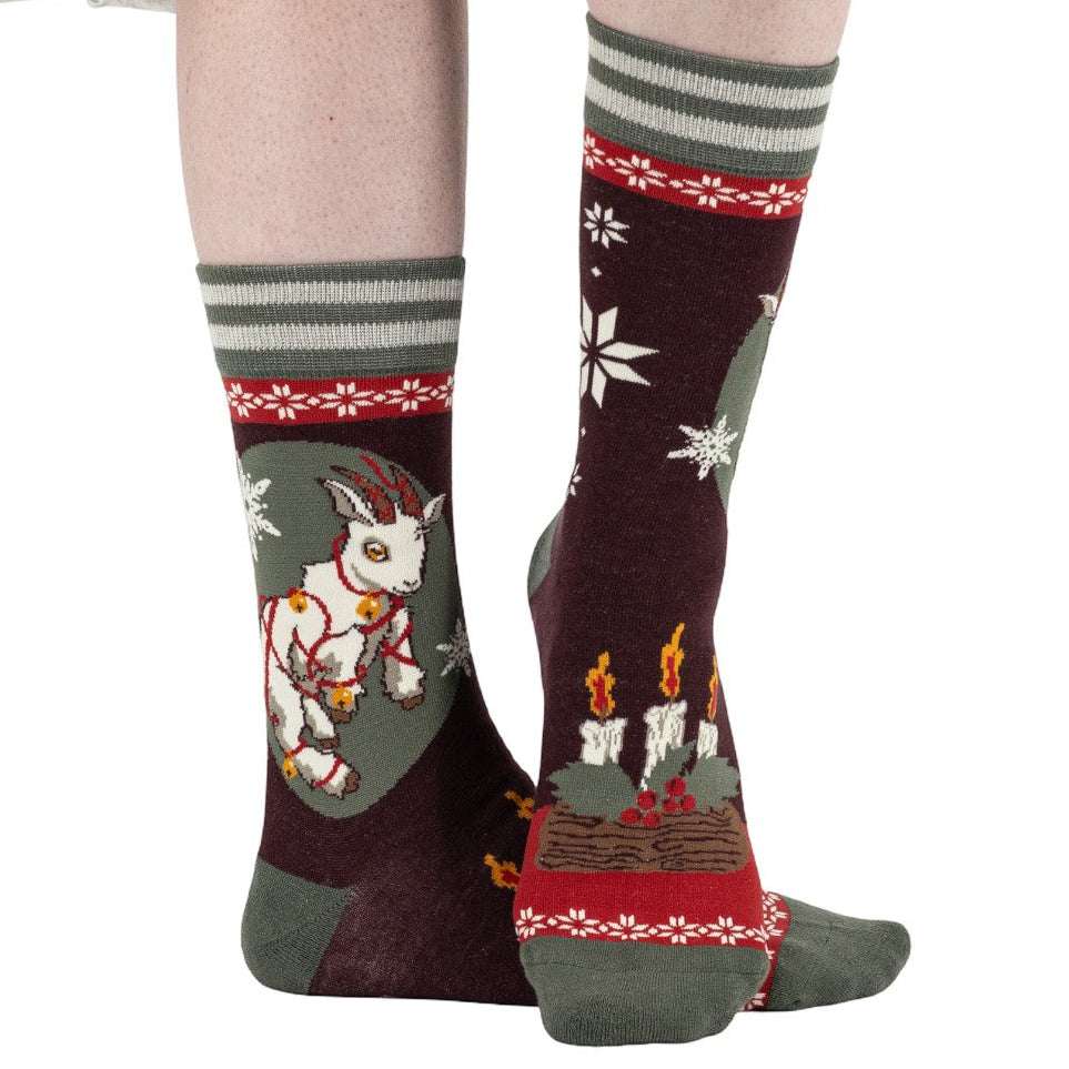 Yule Goat Crew Socks - ResirWrecked Costumes