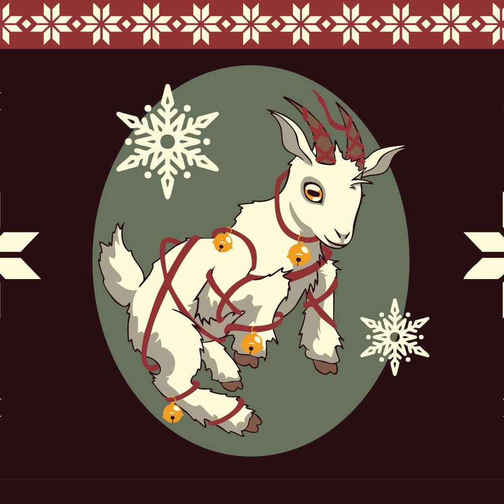 Yule Goat Crew Socks - ResirWrecked Costumes