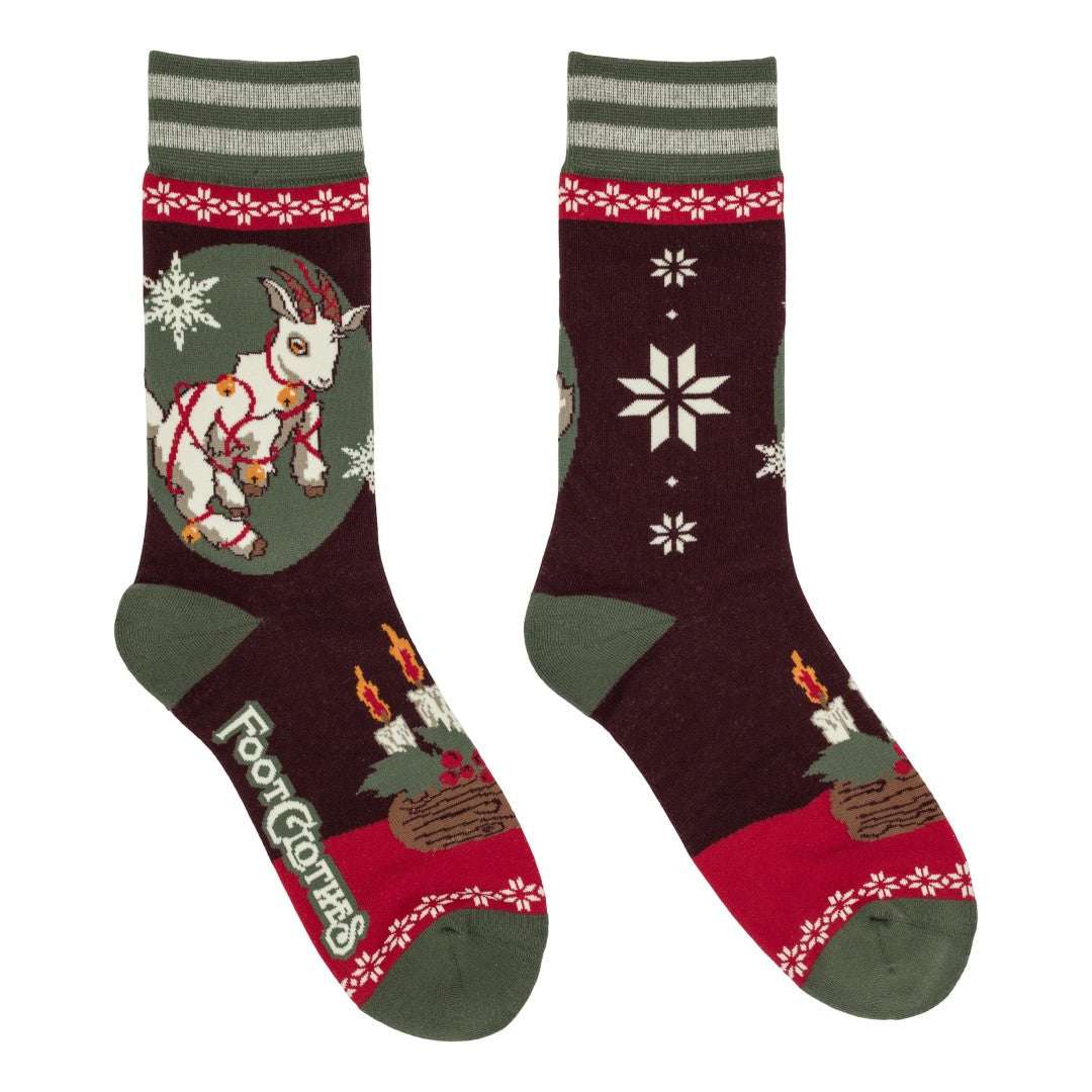 Yule Goat Crew Socks - ResirWrecked Costumes