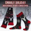 Beelzebuck socks and scarf gift pack.