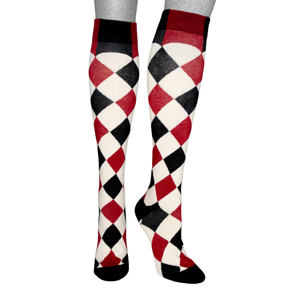 Mall Goth Knee High Sock Pack | 3 Designs - ResirWrecked Costumes