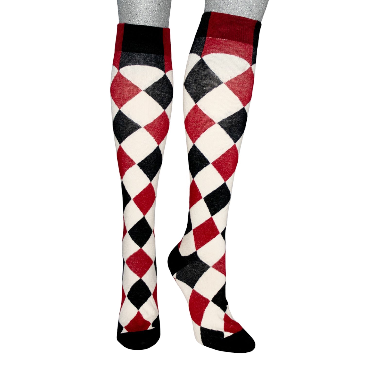 Mall Goth Knee High Sock Pack | 3 Designs - ResirWrecked Costumes