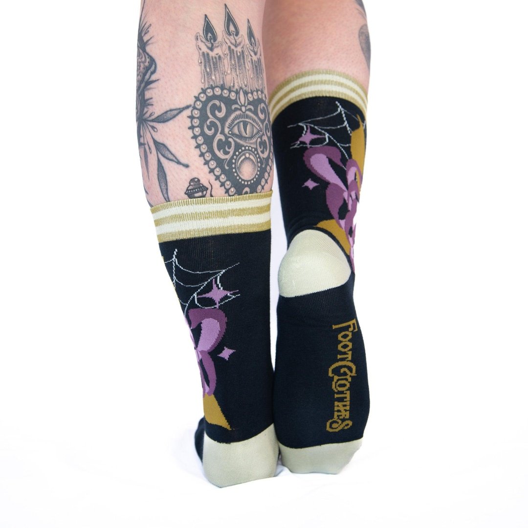 Arachnid's Bloom Crew Socks - ResirWrecked Costumes